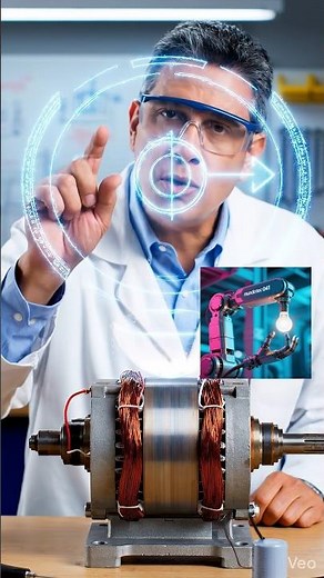 How a single-phase motor works