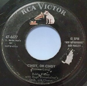 Eddie Fisher - Cindy, Oh Cindy / Around The World