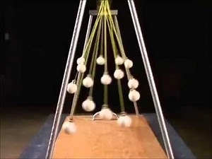The Sound of Pendulum Waves