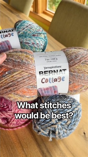 What stitches would be best for stitch along? #crochet