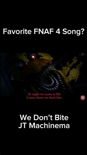 Favorite FNAF 4 Song?? #fnaf #fansong #fyp #favorite #fnaf4 #jtmusic