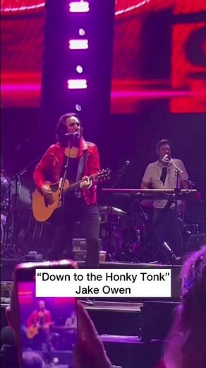 Jake Owen Sings "Down to the Honky Tonk" Live #shorts #countrymusic #music