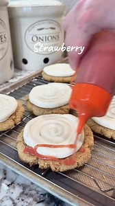 278K views · 539 reactions | Strawberry Cheesecake Cookies:...