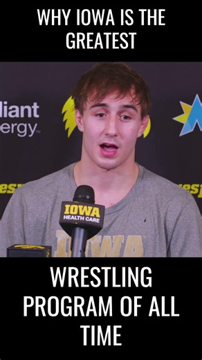 Iowa Is Greatest Wrestling Program Because Of This #shorts