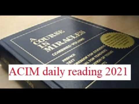 ACIM daily study – April 13, 2021
