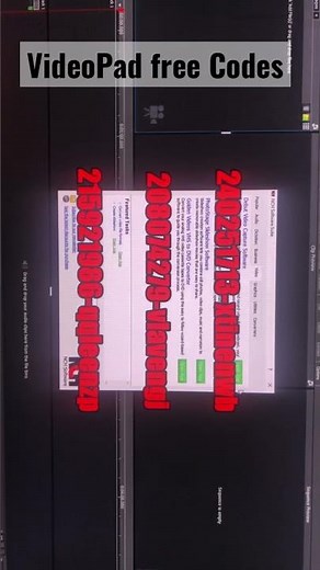 VideoPadEditor Free registration Codes#videopadeditor#2021