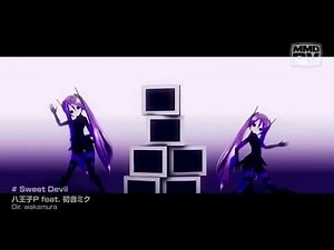 Miku Hatsune - Sweet Devil 【VOCALOID MMD-PV】