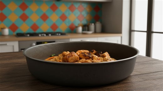 How to make pan-fried chicken stir fry