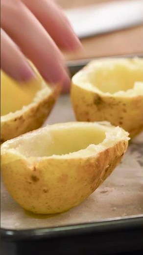 Feta Stuffed Carisma Potatoes