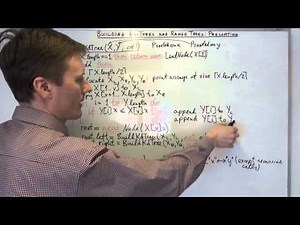 AALG7: Building Kd-trees and range trees: presorting