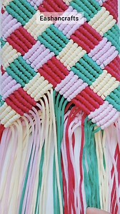 52K views · 317 reactions | DIY - Handmade Macrame Bag  Bolso en Macramé  On progress of making a Macrame Sling Bag ☺️ Macrame bag Handmade bag DIY bag Handmade purse #diy #macramebag #bolsos #boho #macrame #diyhandbag #macramemovement #macramewallhanging #macrameaccessories #macramestrap #macramesummerbag #phonebag #macramelove #handmade #knitting #crafting #bag #purse #fashion #pasoapaso #howto #fyp #reels | Eashan Crafts | Facebook