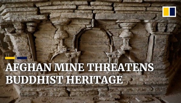 Ancient Buddhist city in Afghanistan threatened by plans for Chinese copper mine