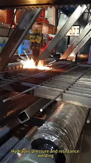 Electro Forged Steel Grating Mesh Welding Machine for Industrial Platforms and Stair Steps #grating