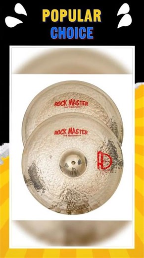 Agean Cymbals 16" Rock Master Hi-Hat