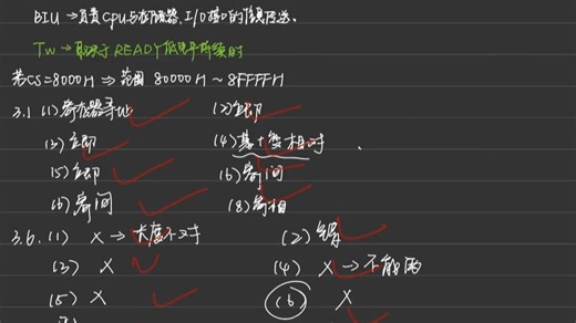 微机原理31页手写笔记：五章节归纳，字迹清晰，期末平时学习两用