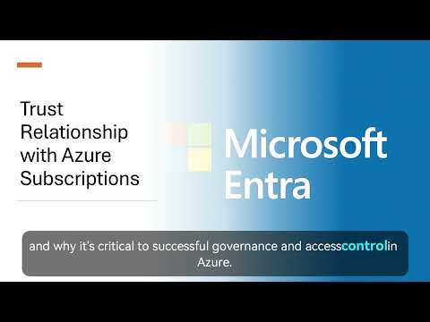 Trust relationship with Azure Subscriptions