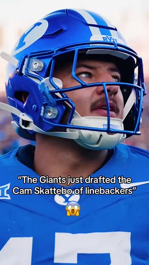 Cam Skattebo of Linebackers: Giants Draft Pick Hype 😱