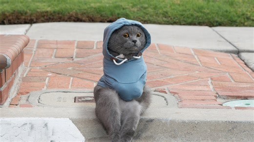 An Adorable Look at This Cat's Saddest Day