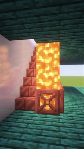 How to Build a Lava Staircase in Minecraft