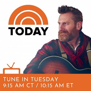 TUNE IN ALERT! 📺 Catch Rory on The Today Show, tomorrow morning at 9:15 AM CT / 10:15 AM ET. 📺 He'll be sharing some music and discussing the stories behind the new album "Gentle Man." | Rory Feek