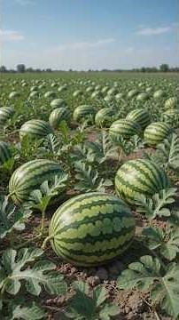 🍉 Watermelon Life Cycle | From Watermelon to Plant 🌱 | Amazing Nature Growth | AI Animation #Shorts