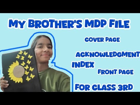 My brother's MDP file (class 3)#trending #projectfile #ytvideo #mdpfile #craftyishu