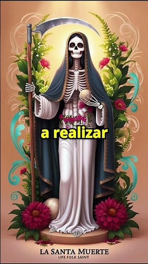 La Guadaña de la Santa Muerte: Simbolismo y Significado #protección #santisimamuerte #santamuerte