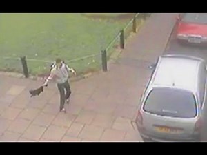 Cat owner 'devastated' by CCTV of pet being swung round by its tail