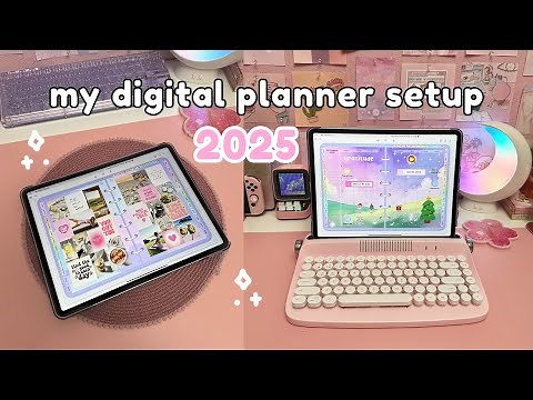 My 2025 Digital Planner Setup 💕| Plan With Me on iPad | Goodnotes 6 | Digital Planning