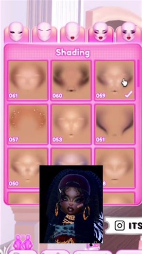 DTI 5-Star Makeup Look (Short Tutorial) #robloxdressup #dti #dresstoimpress #roblox