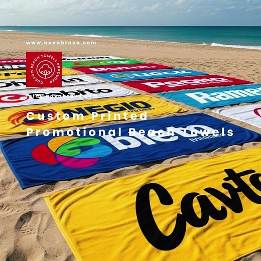 Types of Promotional Beach Towels by Technique | Custom Beach Towels as High-Impact Merchandise