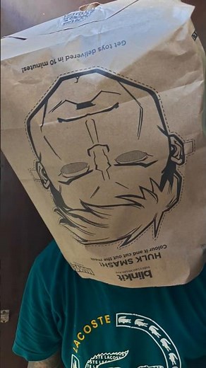 Blinkit Hulk n Black Panther Paper Mask #blinkit #marvel #hulk #shorts