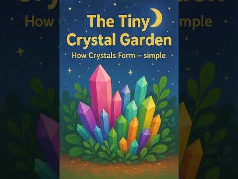 The Tiny Crystal Garden （How Crystals Form） – Educational Bedtime Story