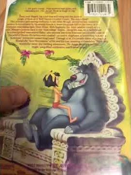 The Jungle Book 1991 Vhs Review Version 1 Vertical Sticker Label Copy
