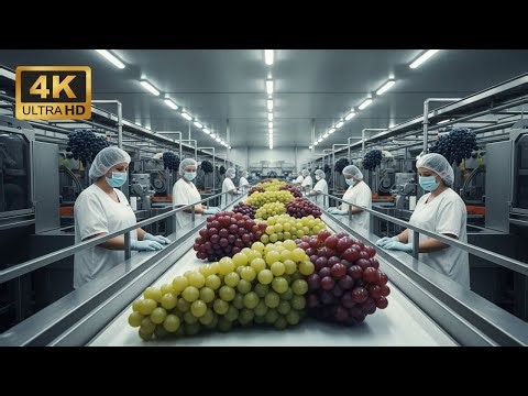 Inside a Modern Grape Seed Oil Factory: From Wine Grapes to Pure Cooking Oil (Full Process)