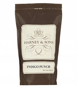 Indigo Punch | 50 Sachets | Caffeine-Free | Harney & Sons