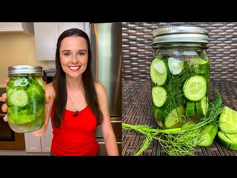 Crunchy Sour Dill Pickles (How to Make Your Own At Home!)