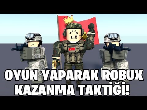 OYUN YAPARAK ROBUX KAZANMA TAKTİĞİ!