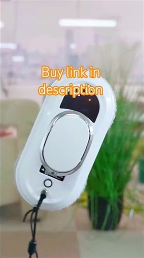 "This Smart Robot Cleans Windows Like Magic! 🤖✨ #SmartHomeGadget"