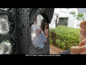 The World First Air Wiper PTZ High speed Dome Camera