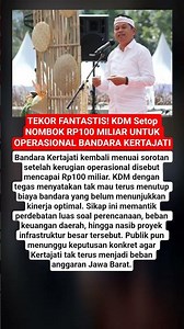 TEKOR FANTASTIS! KDM Setop Nombok Rp100 Miliar untuk Operasional Bandara Kertajati