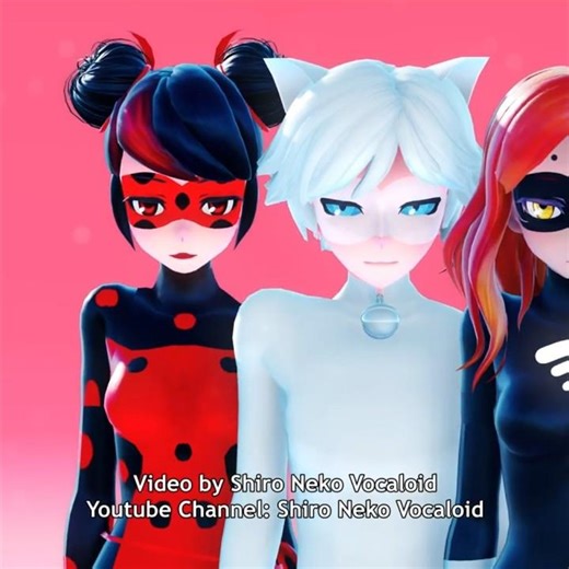 MMD Shoulder Shaking Dance Meme Part 2 (Miraculous Ladybug) #miraculousladybug #ladybug