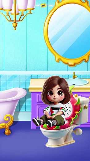 Animasi Lucu: Kalo Eek Jangan Lupa Disiram!