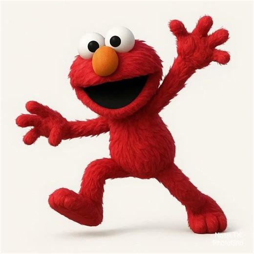 ❤️ Sesame Street ❤️ Elmo ❤️ in 3D Animation - ( CGI Version ) ❤️