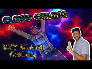 DIY Cloud Ceiling Lights Setup | How to make a Cloud Ceiling UNDER Rs.5000/- (DIY RGB Lighting Room)
