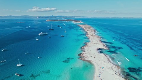 Formentera, Spain: Drone explores the smallest Balearic island