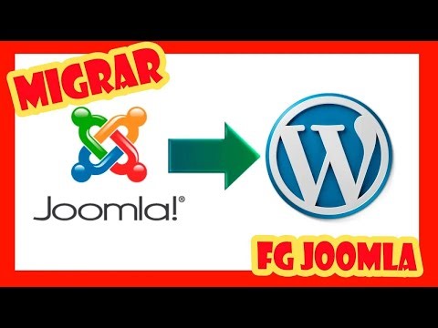 ➡️ Cómo MIGRAR JOOMLA a WORDPRESS ➡️