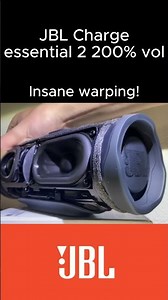 JBL Charge essential 2 insane warping #shorts