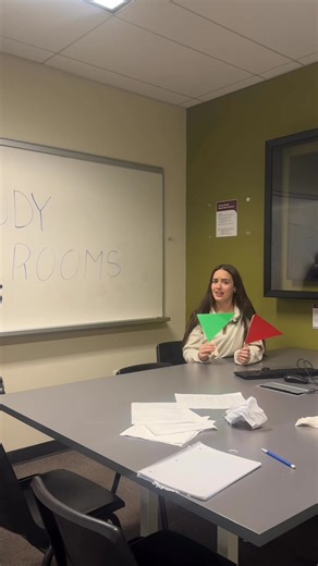 It’s officially Study Week and our Cambassadors are here to share some study room tips - 🚩✅ A reminder that the college is open for services and no classes are scheduled. | Cambrian College