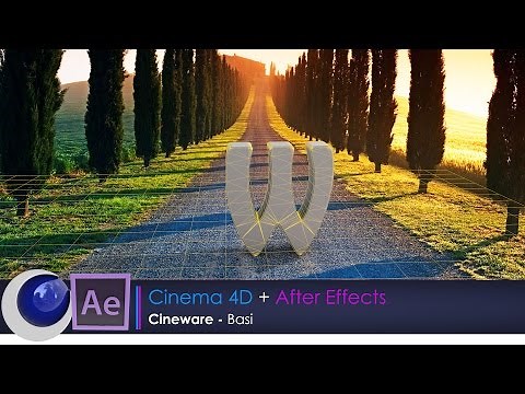 TUTORIAL CINEMA 4D+AFTER EFFECTS - Cineware Basi